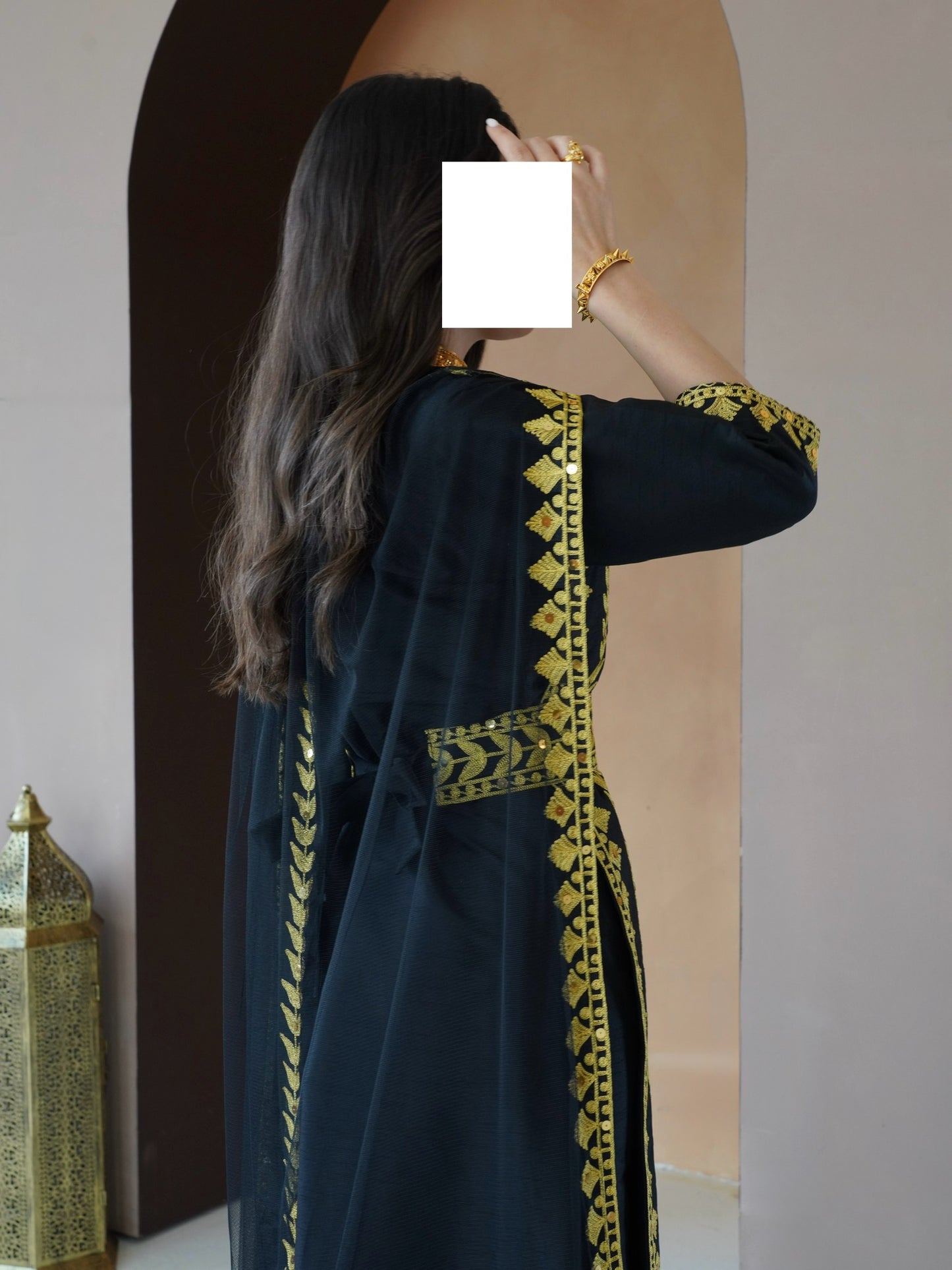 فستان الريم اسود