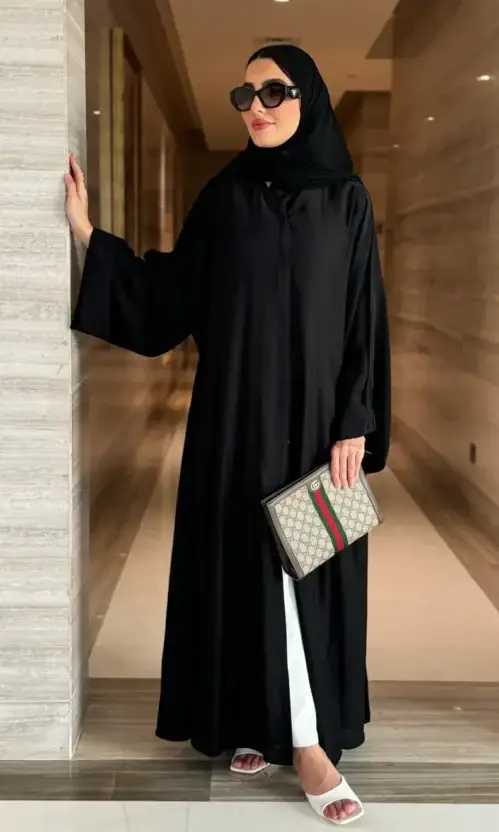 عباية ندى سوداء