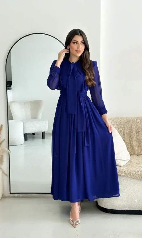 Navy Blue Lazord Dress