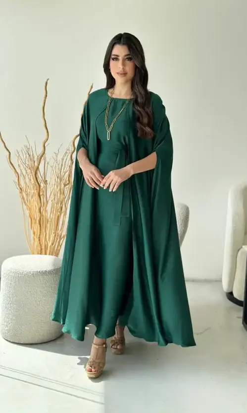قفطان هند اخضر